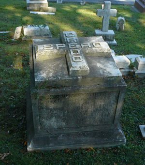 Frederick's grave