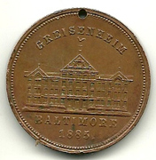 Greisenheim Home for the Aged; commemorative coin